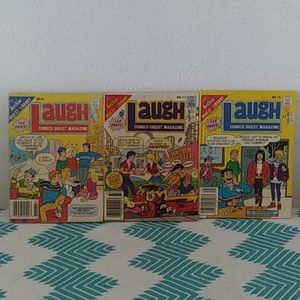 Laugh Comics Digest Magazine #75, #77, #81